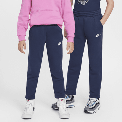 Nike Sportswear Club Fleece Big Kids' Open-Hem Pants. Nike.com